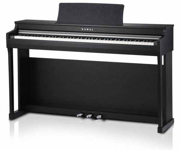 Pianoforte digitale CN25 KAWAI - 88 tasti pesati con mobile Kawai Pianoforti Kawai finitura nero satinato