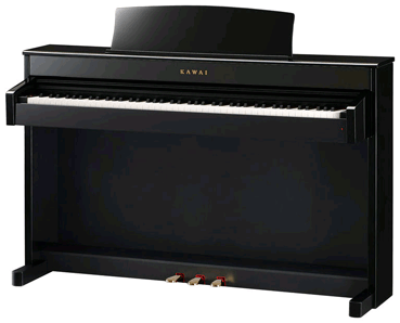 Pianoforte digitale CS4 KAWAI - 88 tasti pesati con mobile Kawai Pianoforti Kawai finitura nero lucido