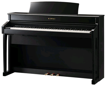 Pianoforte digitale CS7 KAWAI - 88 tasti pesati con mobile Kawai Pianoforti Kawai finitura nero lucido