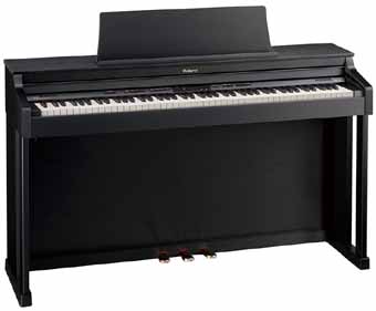 Pianoforte digitale ROLAND 305 SB  - Piano digitale ROLAND HP305 Nero satinato