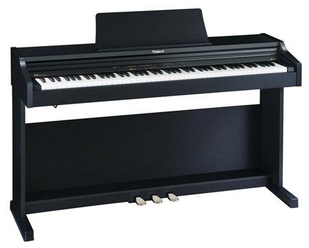 Pianoforte digitale ROLAND RP201 SB - Piano digitale ROLAND RP-201 Roland Nero Satinato