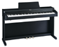 Pianoforte digitale ROLAND RP201 SB - Piano digitale ROLAND RP-201 Roland Nero Satinato