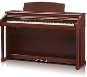 Pianoforte digitale CA63 KAWAI - 88 tasti pesati con mobile - CA 63    Kawai Pianoforti Kawai finitura mogano