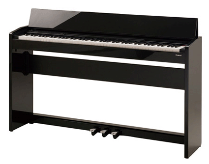 Pianoforte digitale ROLAND F110PE - Piano digitale ROLAND F110 pe nero lucido