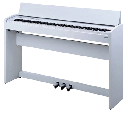 Pianoforte digitale ROLAND F110WH - Piano digitale ROLAND F110 WH  Bianco
