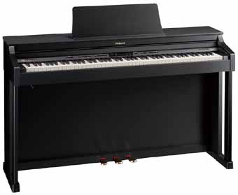 Pianoforte digitale ROLAND 302 SB  - Piano digitale ROLAND HP302 Nero satinato
