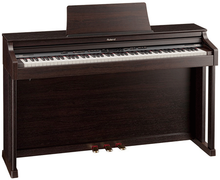 Pianoforte digitale ROLAND HP302 RW - Piano digitale ROLAND HP-302 Roland Palissandro