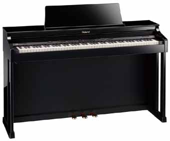 Pianoforte digitale ROLAND 305 PE - Piano digitale ROLAND HP305 Nero Lucido