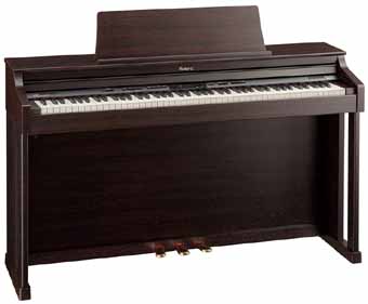 Pianoforte digitale ROLAND 305 RW  - Piano digitale ROLAND HP305 Palissandro