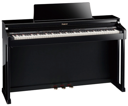 Pianoforte digitale ROLAND HP305 PE - Piano digitale ROLAND HP-305 Roland Nero Lucido
