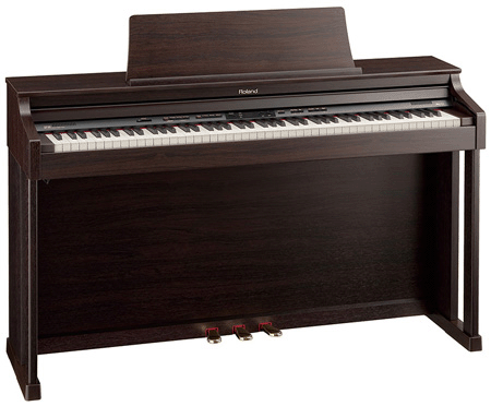 Pianoforte digitale ROLAND HP305 RW - Piano digitale ROLAND HP-305 Roland Palissandro