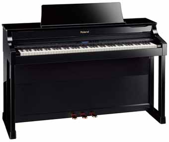 Pianoforte digitale ROLAND 307 PE - Piano digitale ROLAND HP307 Nero Lucido