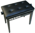 Panca piano nera SMPRO  