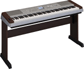 Pianoforte DGX-640 Yamaha DGX640 Pianoforte 88 tasti pesati con stand finitura Walnut