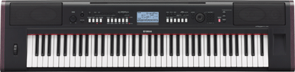 Pianoforte digitale YAMAHA NPV80 Pianoforti digitali Yamaha npV-80b finitura nera